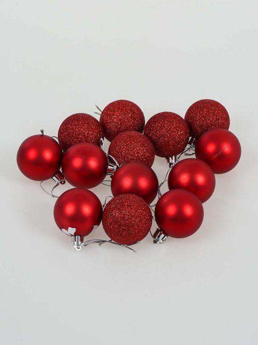 арча ўйинчоқлари, янги йил безаклари, размер 5 см, 20донадан