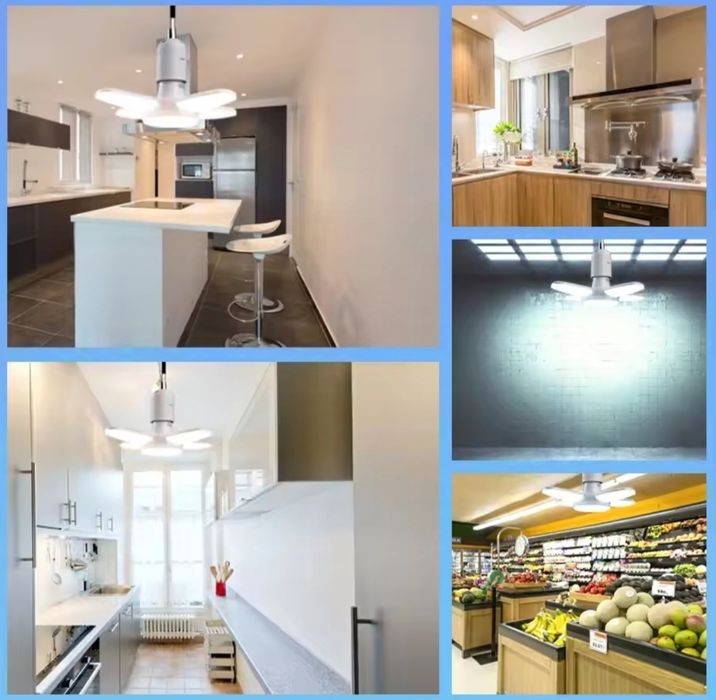 NOU Bec LED 28W 6500K Alb Rece ajustabil