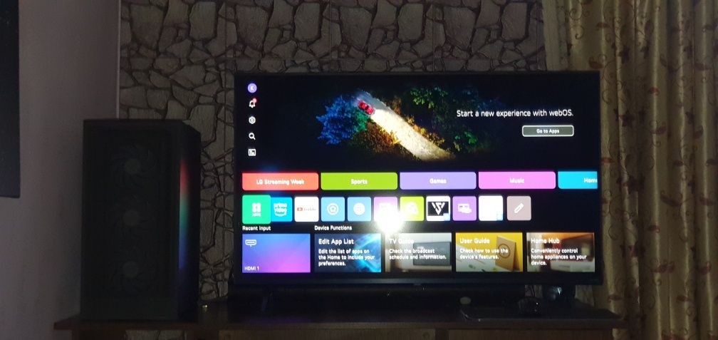 Tv LG Qned 108 cm, Smart, 4k Ultra HD