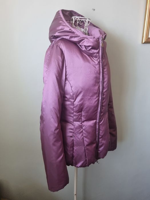 Дамско Яке Emporio Armani EA7 с гъши пух и качулка