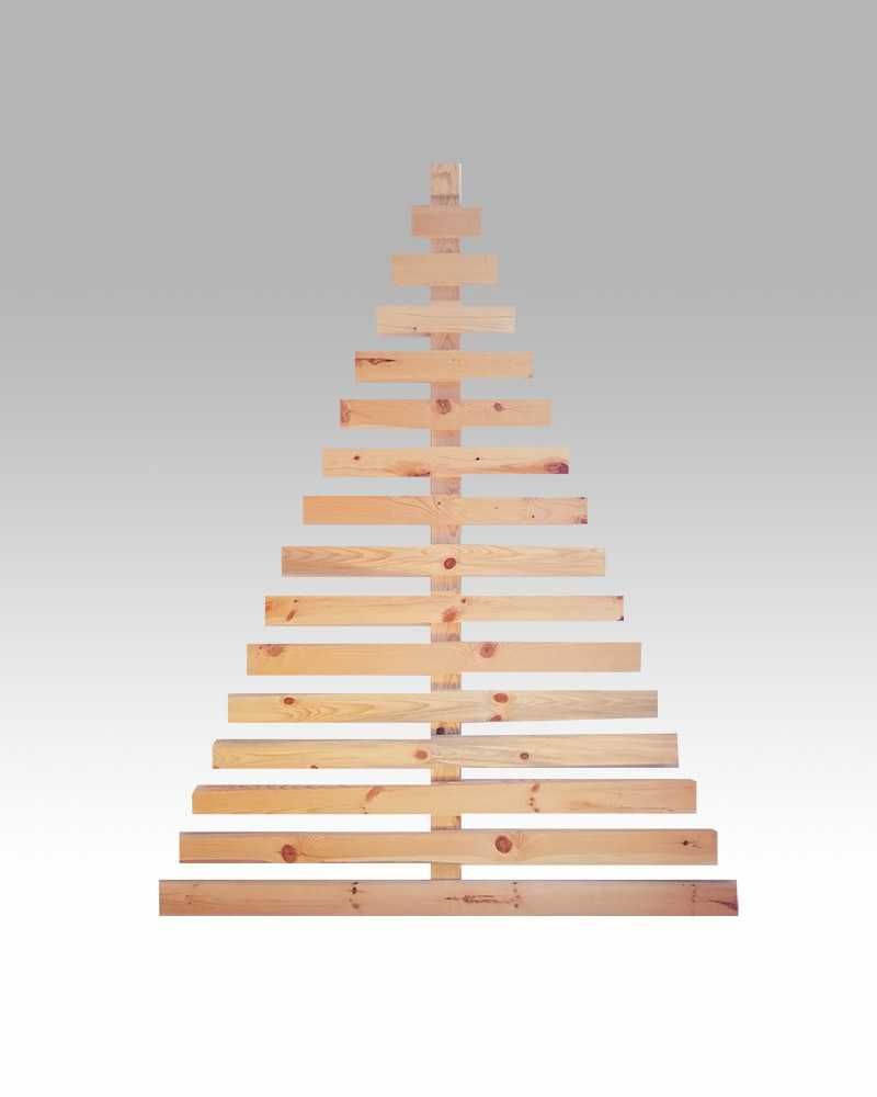 Дървена Коледна Елха Различни Размери и Модели Промо - 20%
