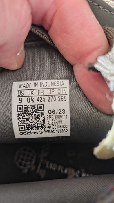 Adidas goretex 42/3 27 см стелка