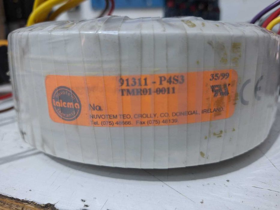 transformator toroidal 2 x 22v, 30A, 1300VA