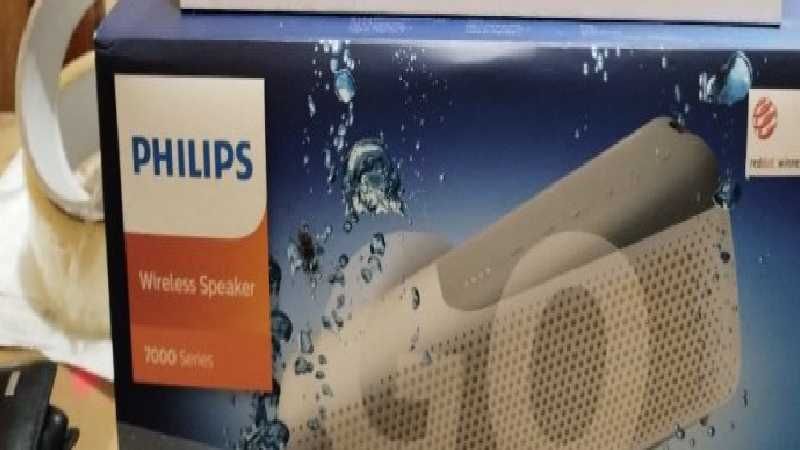 Ново! Преносима тонколона Philips TAS7807W/00 JBL iphone samsung