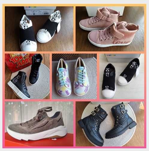 Нови обувки/сникърси/маратонки Camper, Superfit, Geox, Fila - н. 29