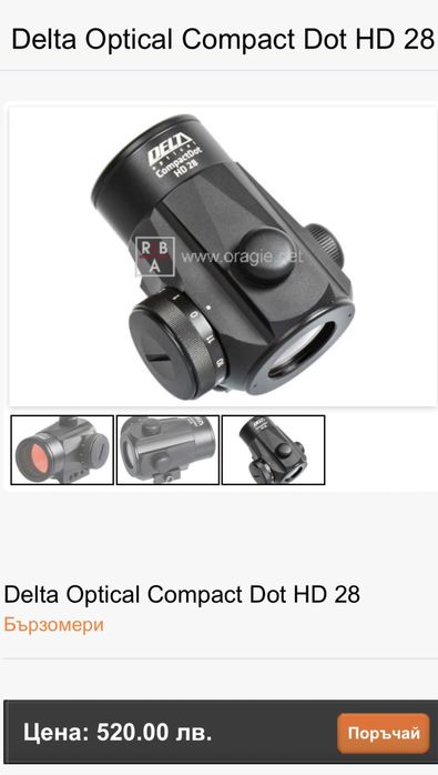 Бързомер Delta Optical Compact Dot HD 28