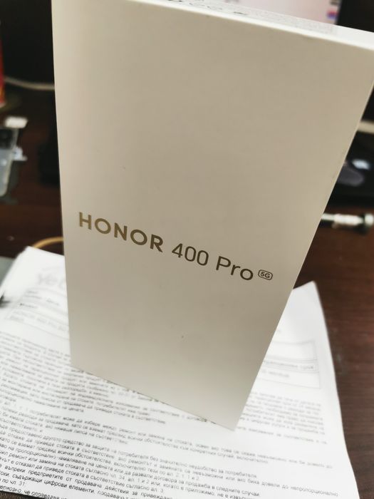 Honor 400 Pro, 12 RAM, 512GB - Нов Неотварян 3  Години Гаранция