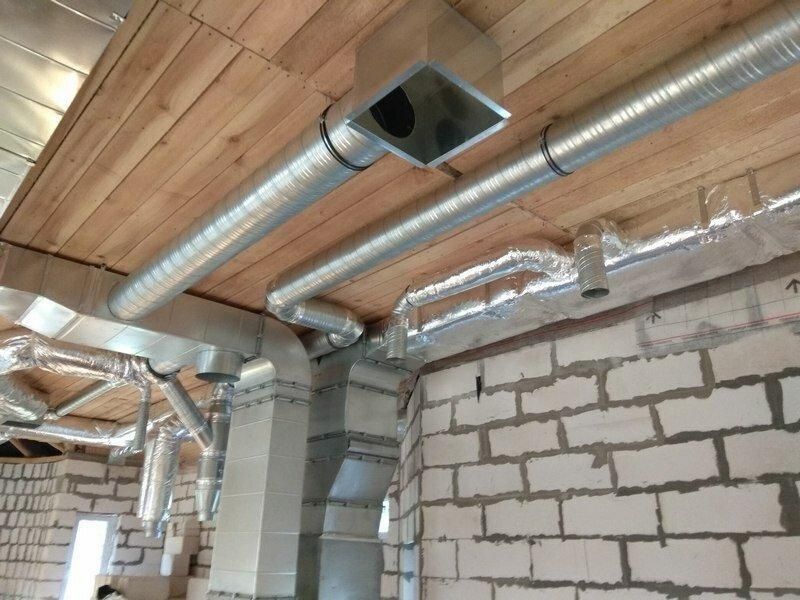 Вытяжка вентиляция . Установка и монтаж