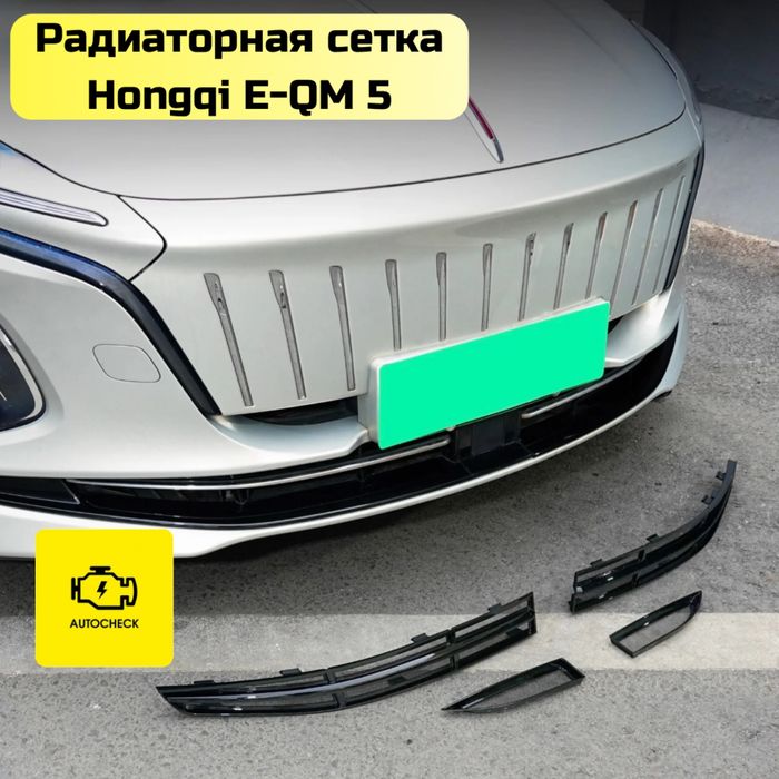 Радиаторная сетка для Hongqi E-QM 5 от «Autocheck.Shop»