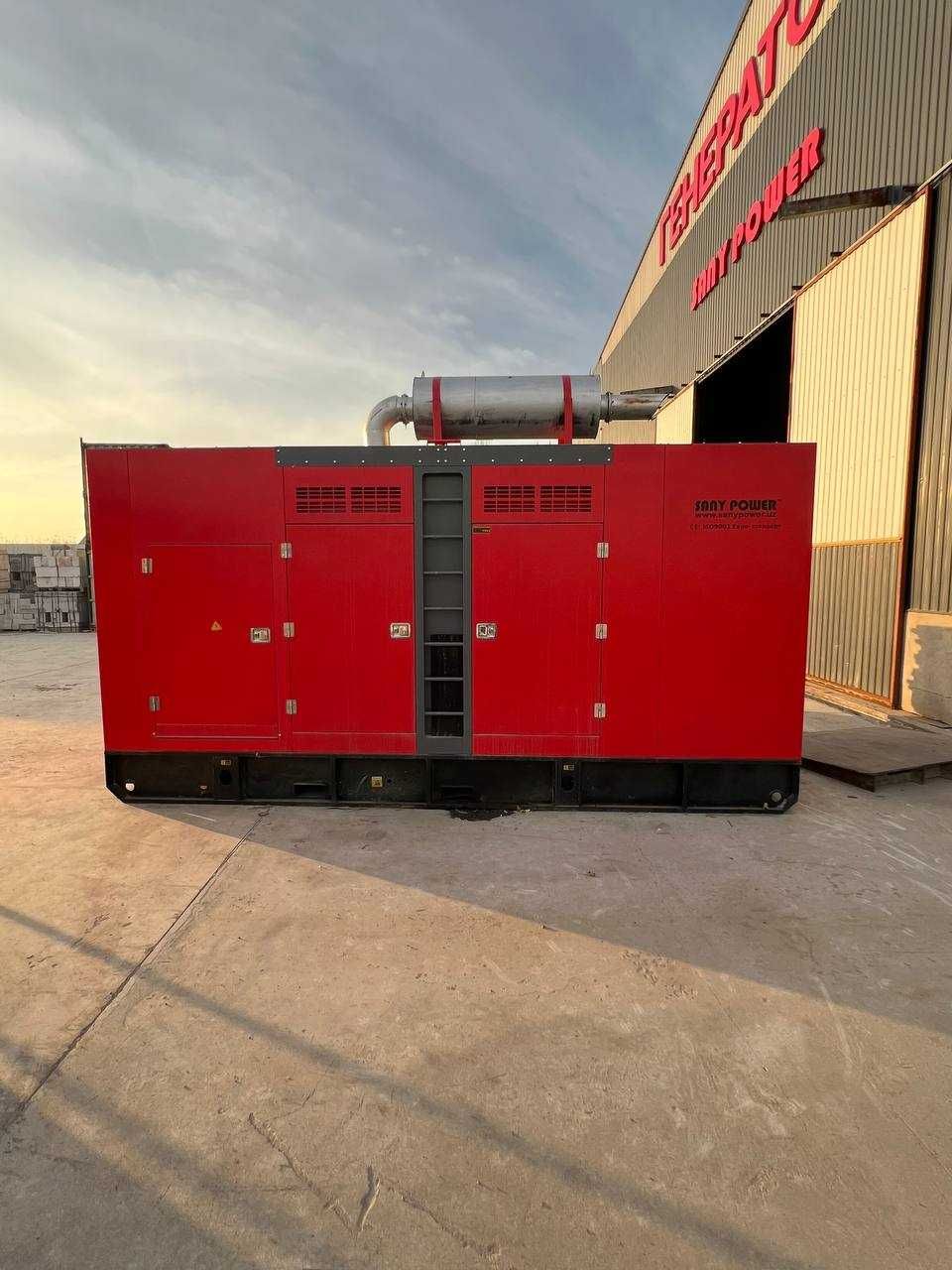 генераторы Sany power от 10|20|30|50|100|200|300|400|500до 1000 квт