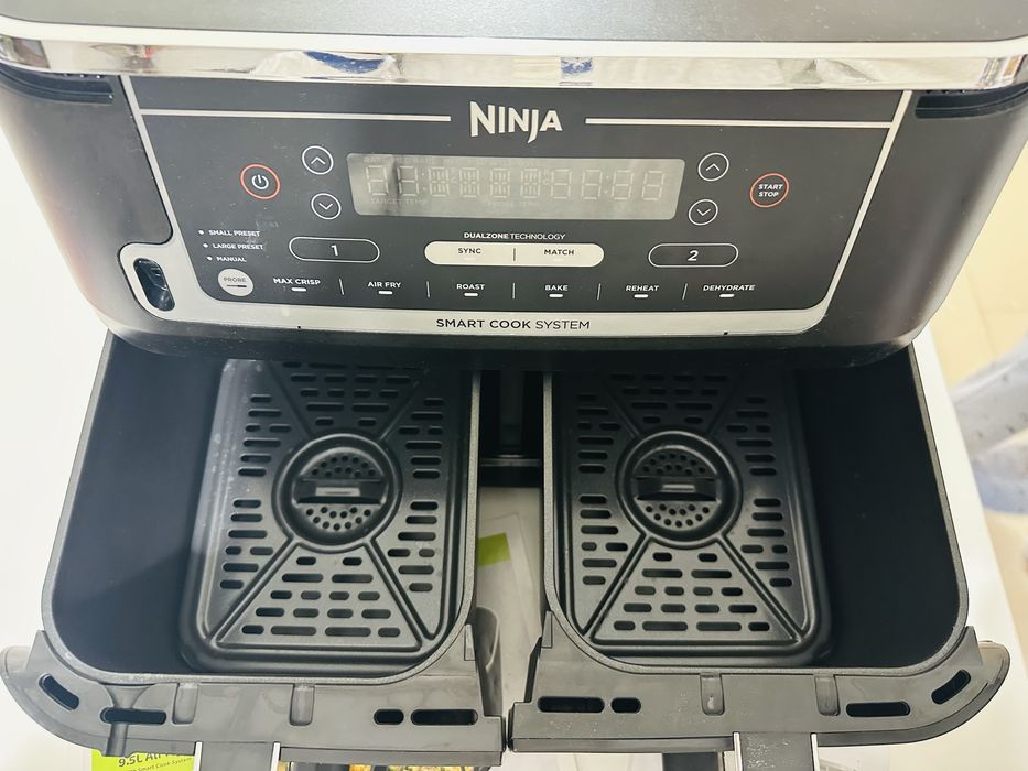 Friteuza cu aer cald dubla Ninja AF451EU 9,5 L
