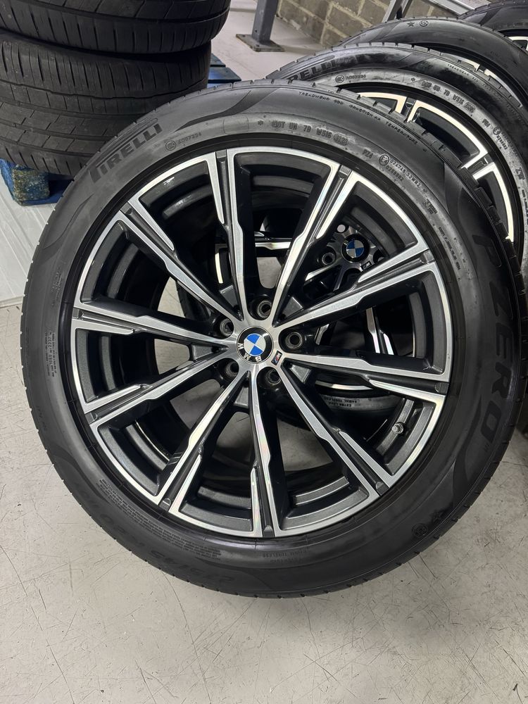 Jante Bmw X5 X6 R20 G05 G06 M740 Originale Pirelli de vara 45/2023 90%