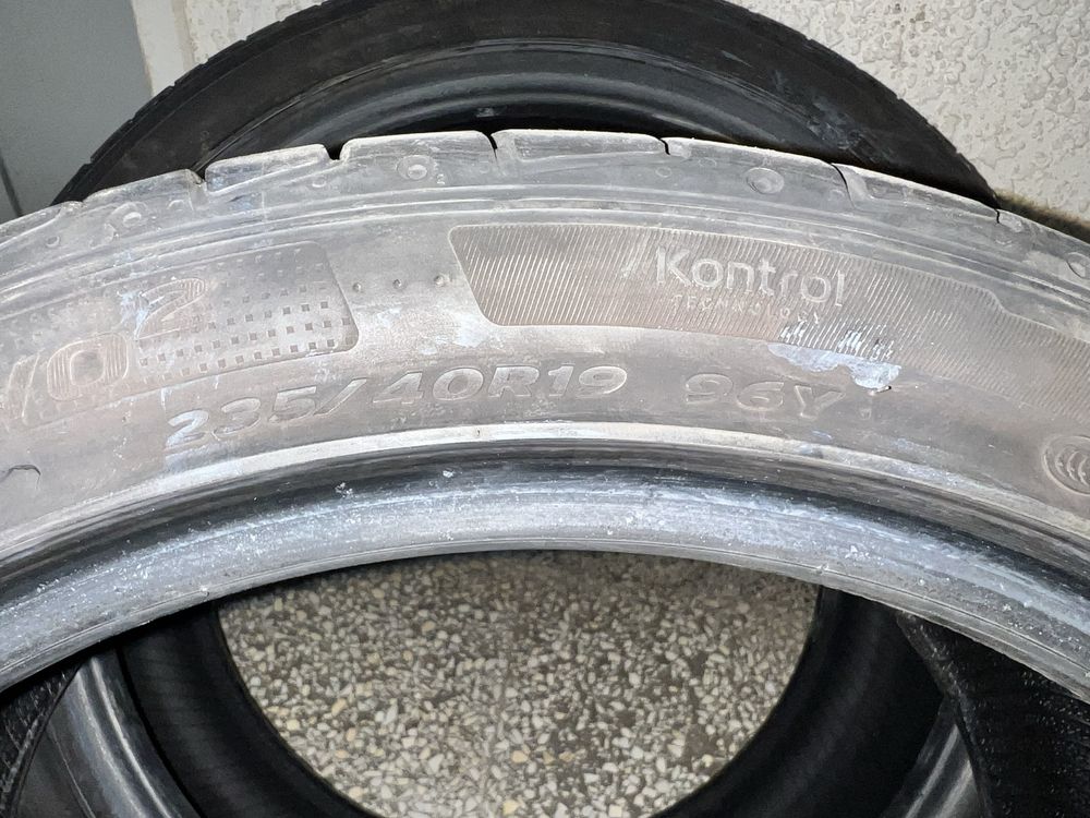 Летни гуми 4бр Hankook 235/40/19 2021г.