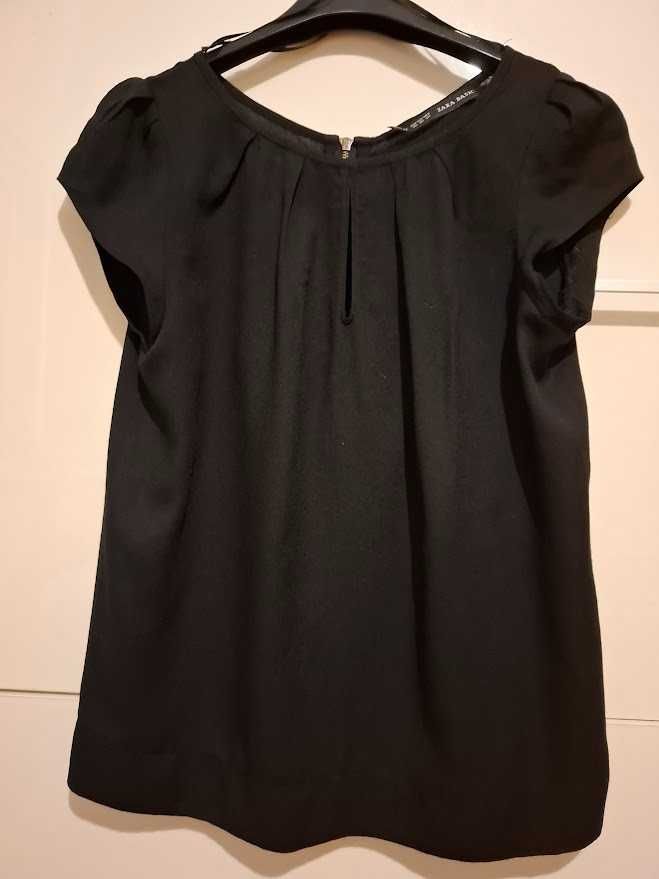 Черна блуза ZARA, размер XS