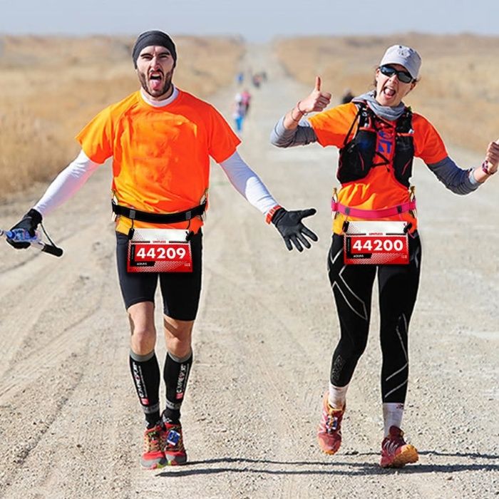 Kолан за номера за маратон(race number belt, waist run belt)