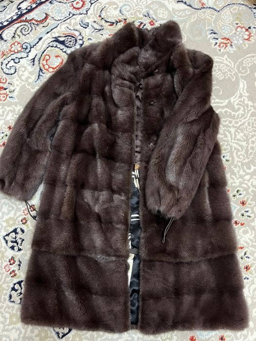 Норковая шуба женская