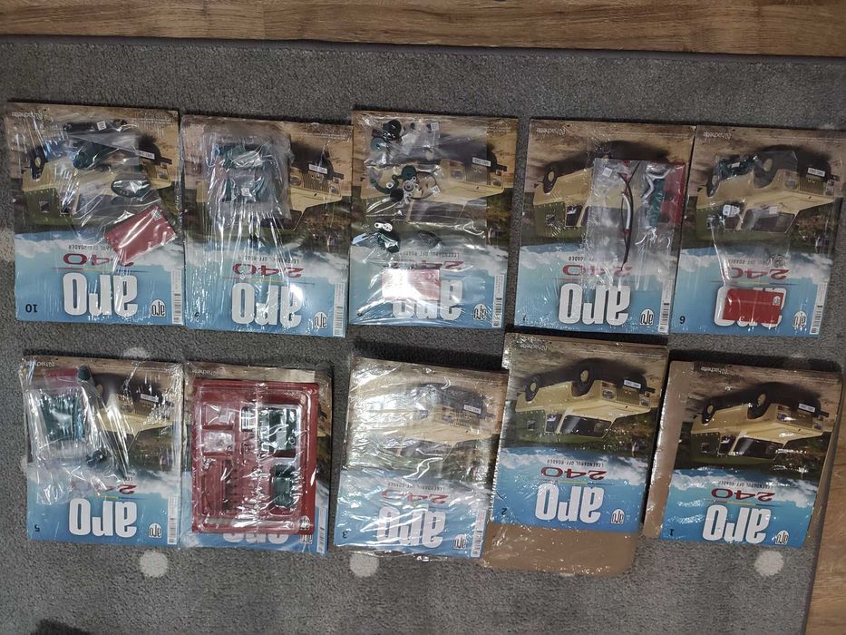 Nr 1-10 colectia Aro 240 Hachette