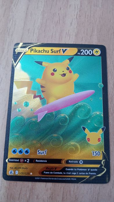 Pokémon златни карти