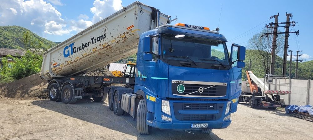 Volvo FH16 6x4 wechselsystem autobasculanta si cap tractor