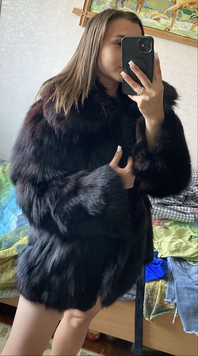 Шуба автоледи  норка