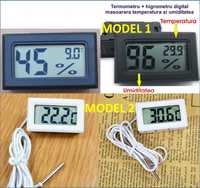 Senzor digital de temperature si umiditate! Termometru + Higrometru!!