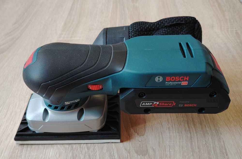 Bosch slefuitoare GEX 18V-125 si GSS 18V-13