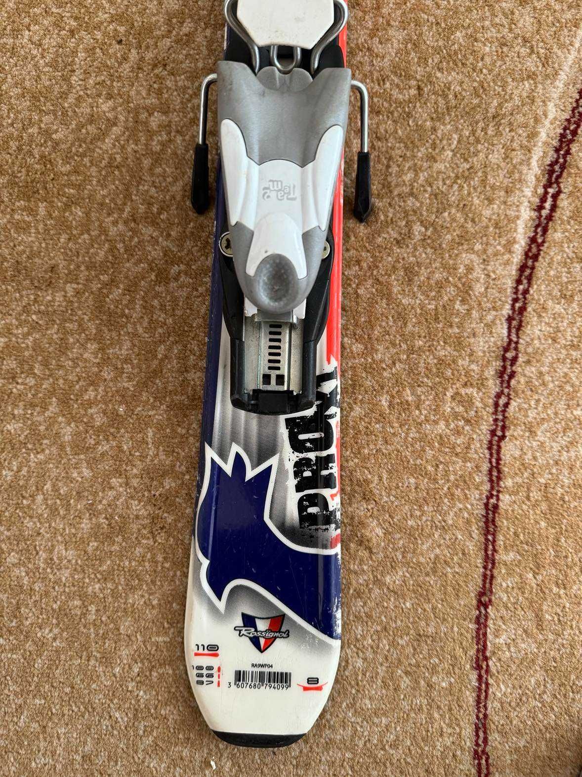 Rossignol Pro X1 Kid - 110 см - ски + щеки