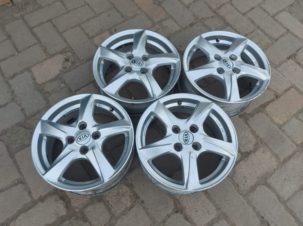 Set 4buc jante aliaj Kia R15 seria 6Jx15H2 ET 46 - 4x100