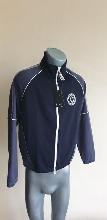 Armani Exchange A/X Full Zip Oversize  XS НОВО ОРИГИНАЛ Мъжко Горнище