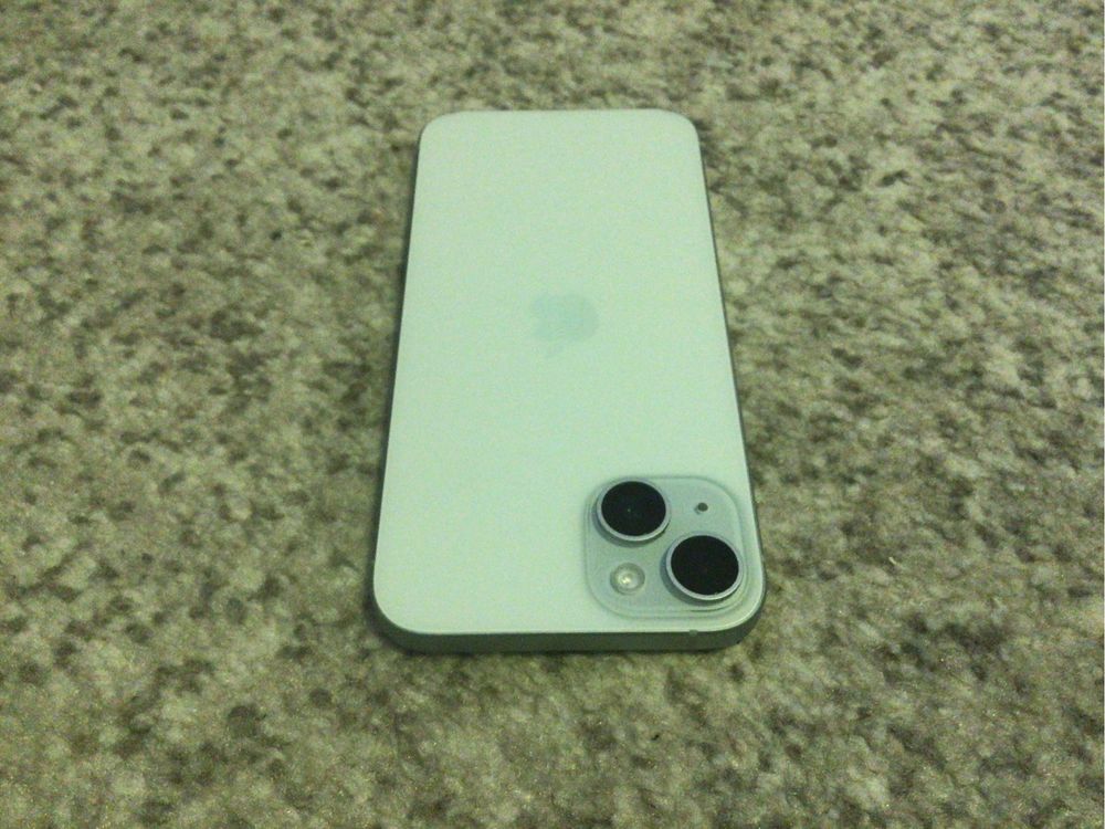 iPhone 15 PLUS  blue 128 gb 92% baterie