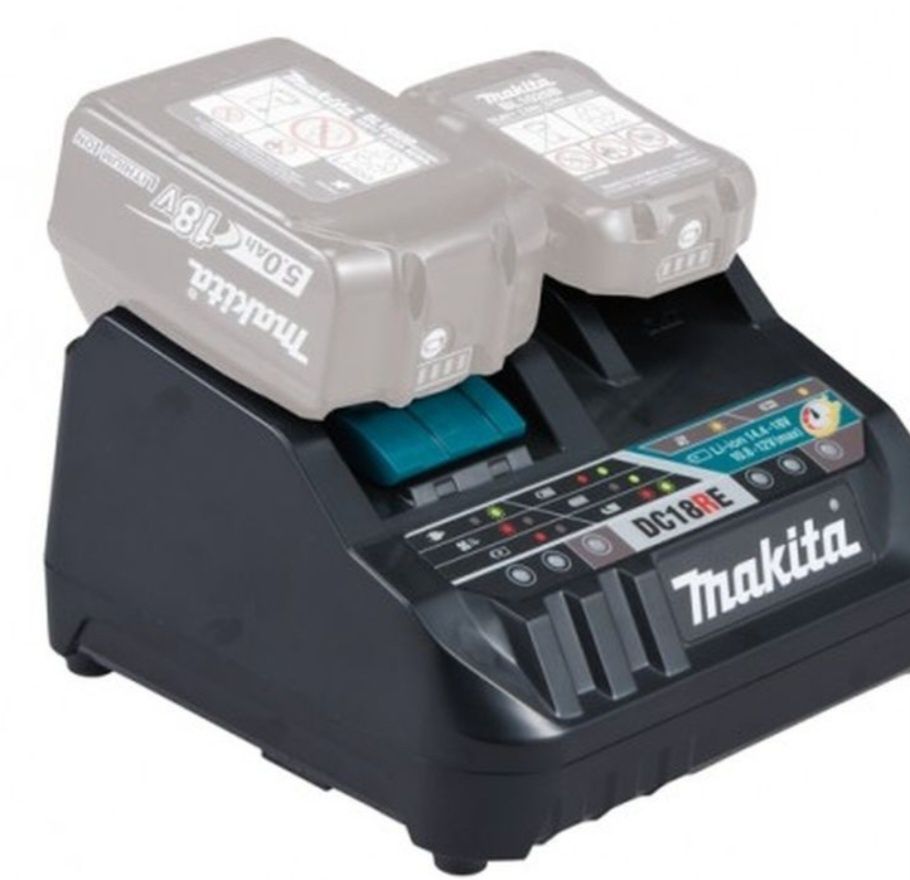 Комбинирано двойно зарядно Makita DC18RE