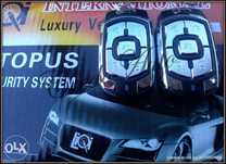 Автомобилна аларма Octopus Yk-55.+Вдигане на стъкла+Багажник