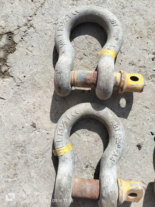 Продам скоба такелажная,  зажимы и захваты (Серга)