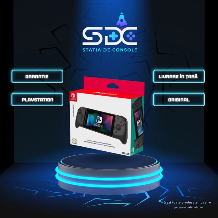 SIGILAT Controller Nintendo Switch  Hori SPLIT PAD PRO  Black