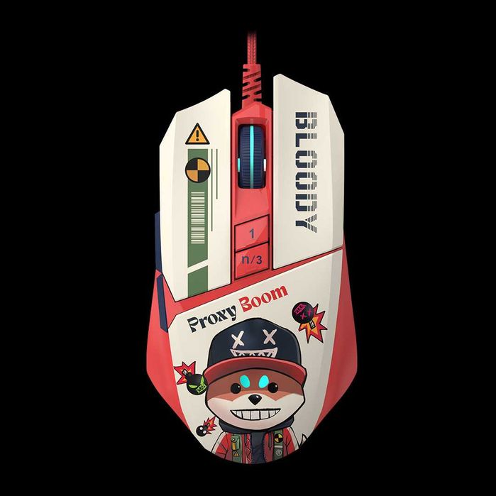 Игровая Мышь A4TECH Bloody W63 Max Renegade Черный