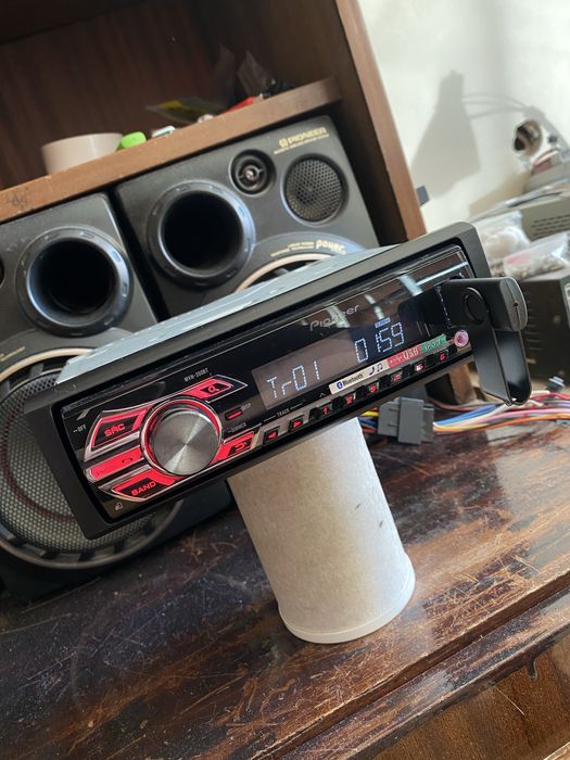 Pioneer MVH-350BT - BLUETOOTH, USB, Aux авто радио плеър за кола cd сд