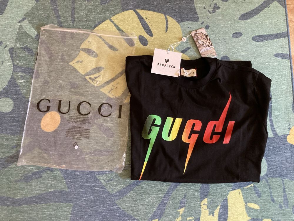 Оригинална мъжка тениска Gucci -Л размер