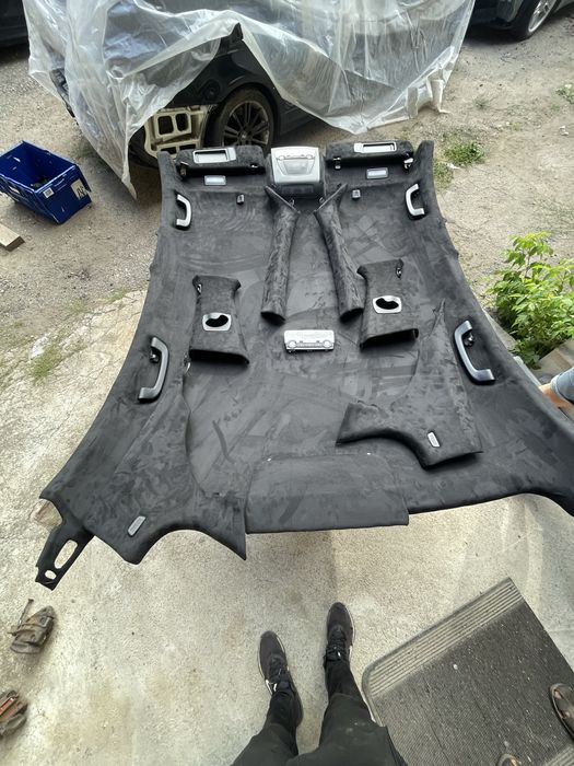 БМВ Ф10 Алкантара таван ПЪЛЕН КОМПЛЕКТ