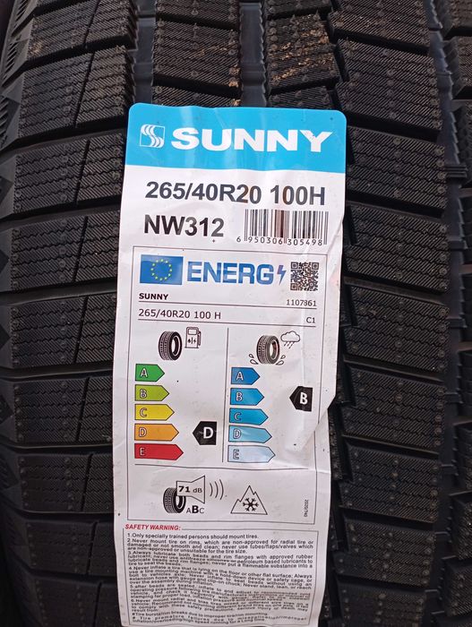 Anvelope Sunny 265/40/20 Noi De Iarna