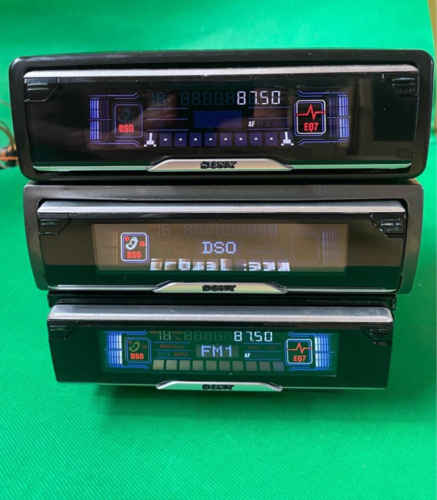 CD player auto Sony CDX CA 850 Color Black panel -adapt BT Usb