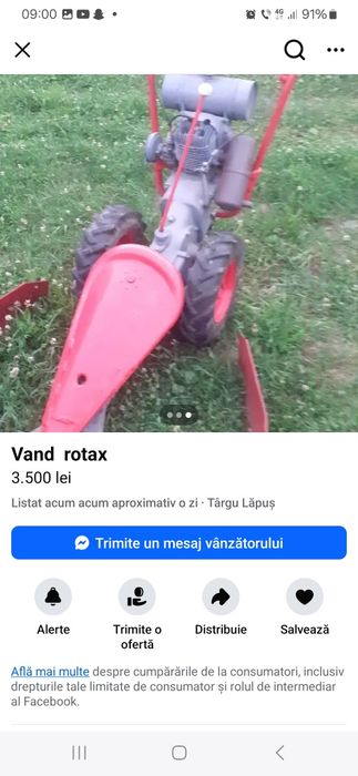 Vand cositoare rotax