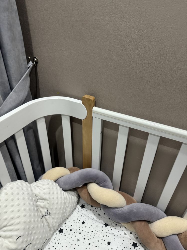 Кроватка детская happy baby mommy lux