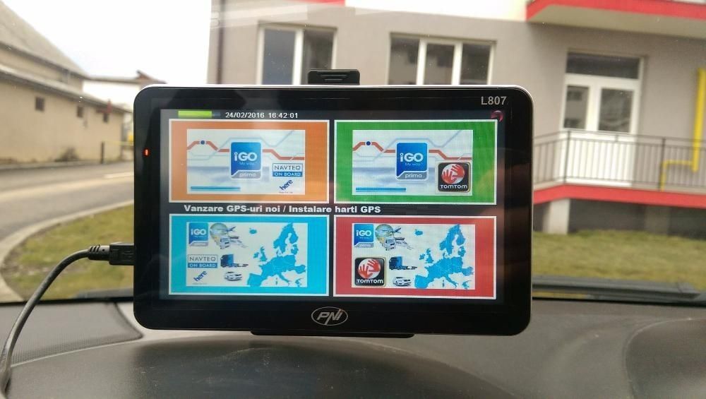 GPS Navigatie GPS Camion GPS TIR Ecran 7" GPS Harti gps 8GB iGO Primo