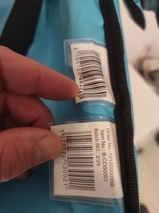 Geanta mare pentru livrare mancare Wolt