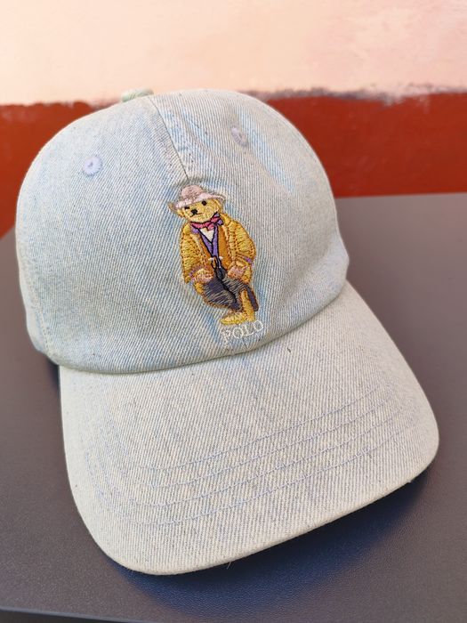 Șapcă denim Polo Ralph Lauren