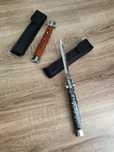 Cuțit pliabil , cuțit cu buton 34cm , Cuțit Italian , briceag stileto