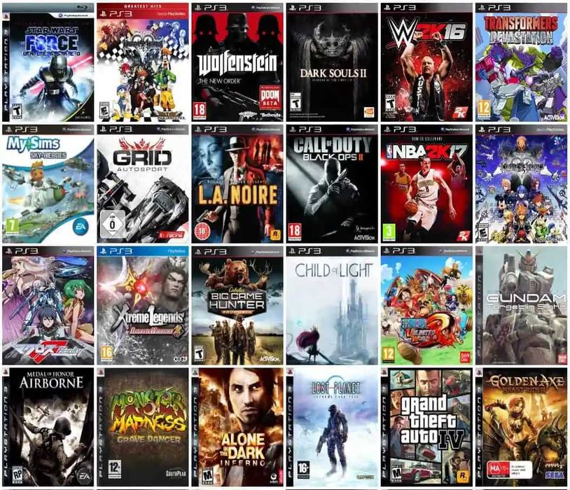 Установка игр на PlayStation 3. Прошивка Плэйстейшн 3. Чистка.