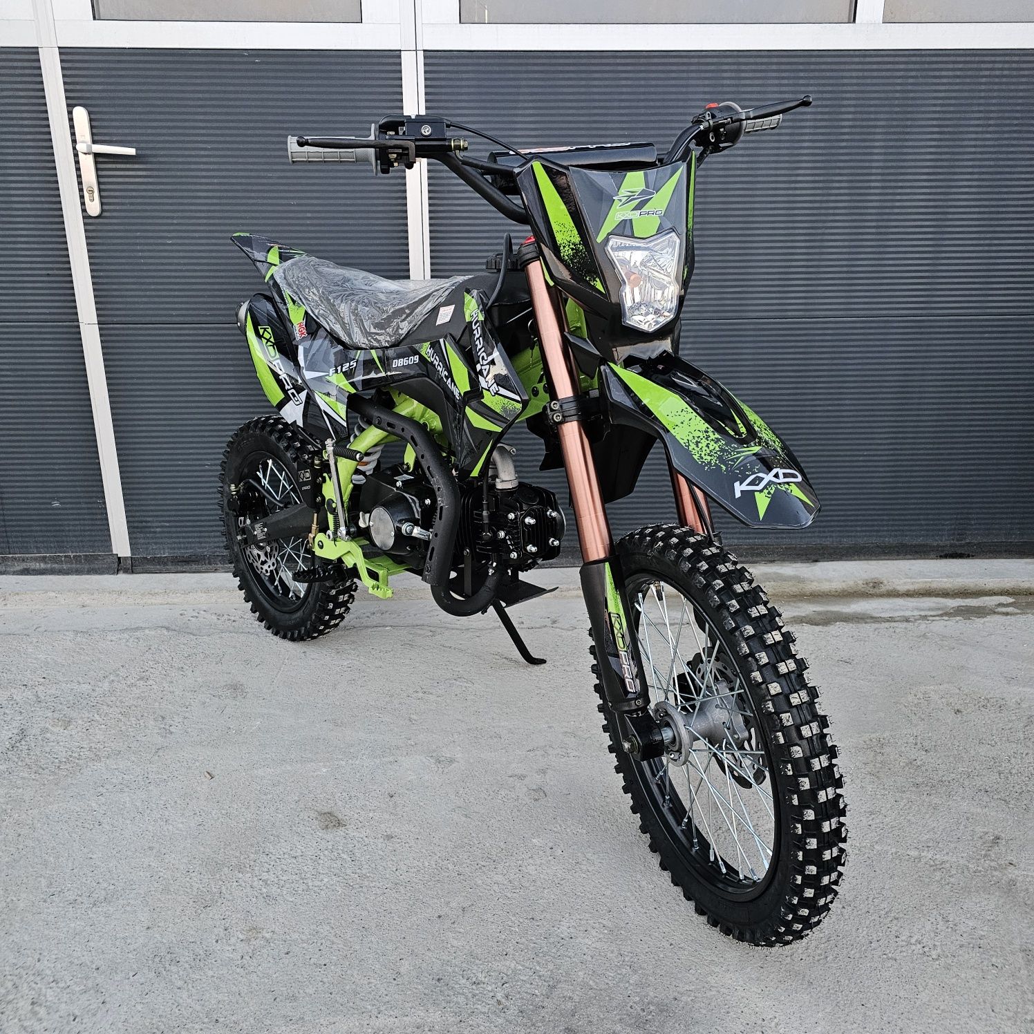 Motocross Cross KXD PRO Hurricane F 125cc Verde