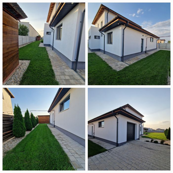 De vânzare casa P+E+Pod+Garaj, cu 4 camere, teren 520mp+520mp