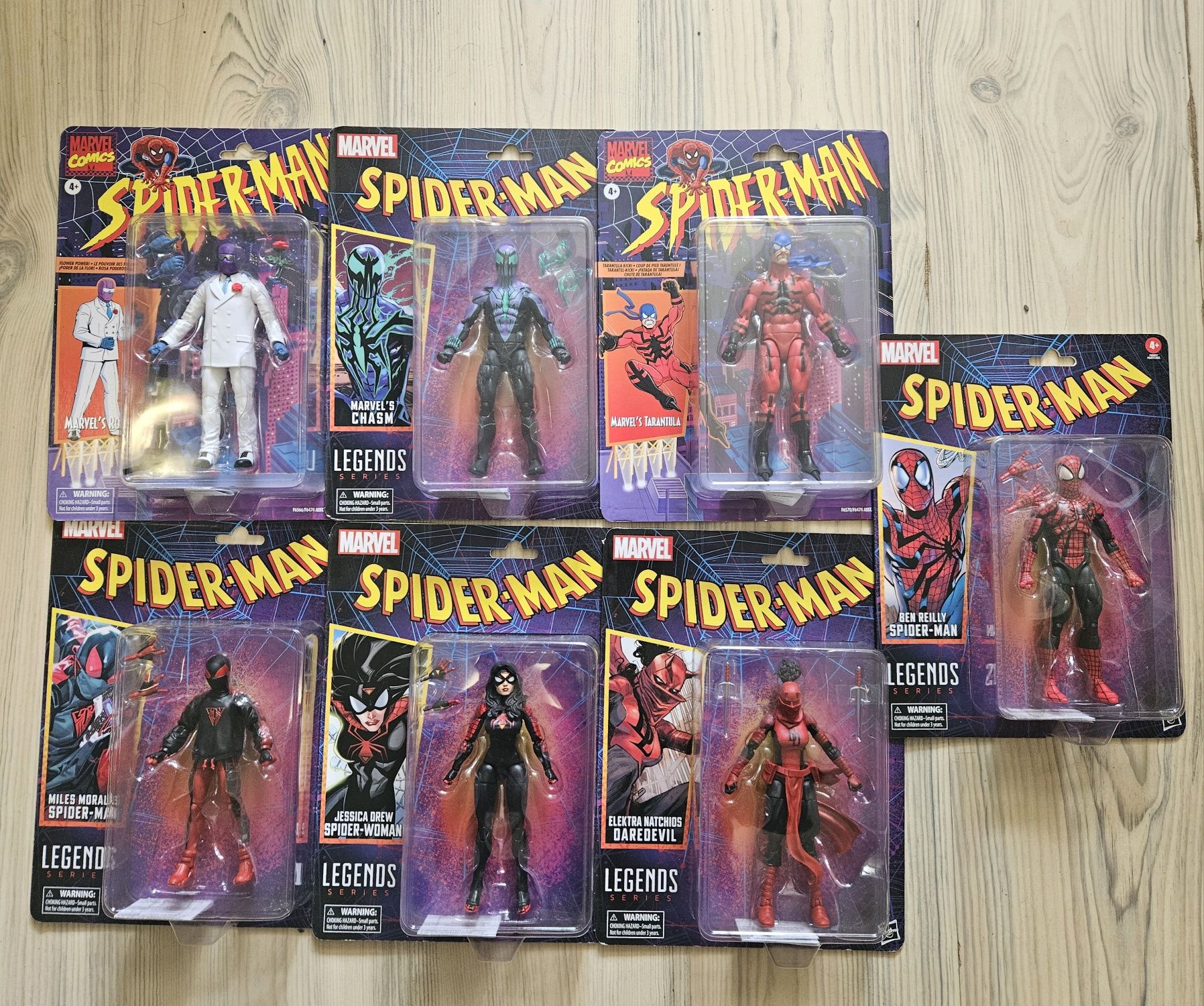 Figurine Marvel Legends Set 7 figurine Spiderman